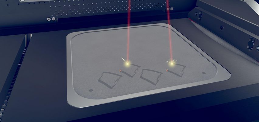 TruPrint 2000 and full-field multilaser