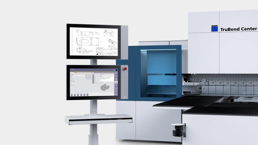 TruBend Center Series 7000, additional screen