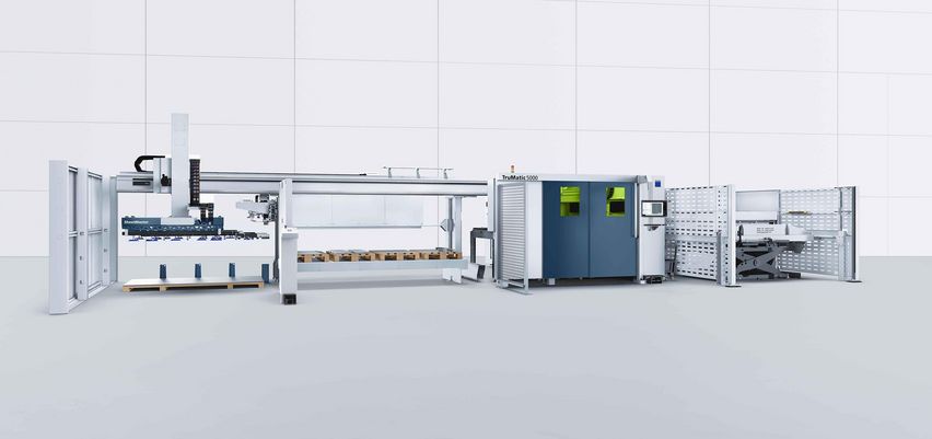 装备 SheetMaster 的 TruMatic 5000