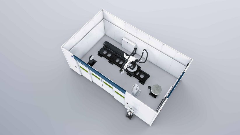 TruLaser Weld 5000 with extension