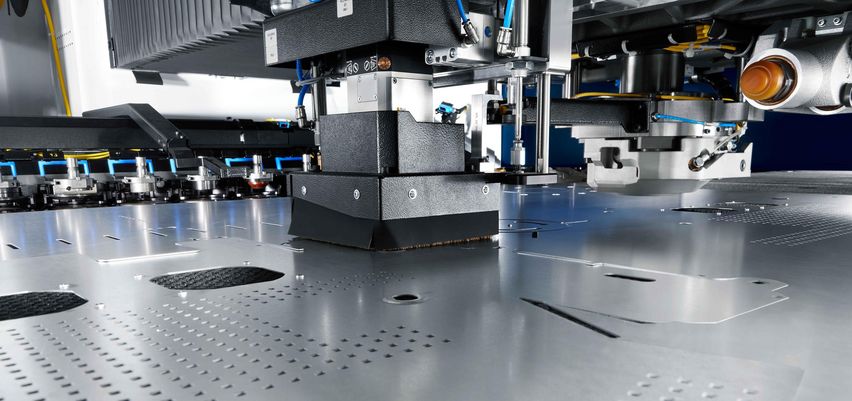 TruMatic 5000 的激光切削头