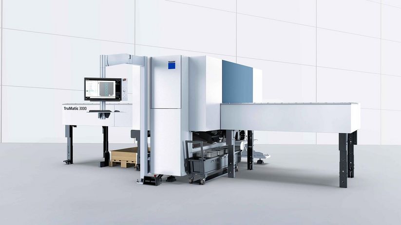 TRUMPF punch laser machine TruMatic 3000