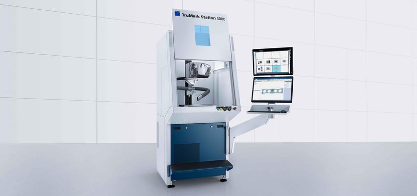 带有内置 TruMark 激光器的 TruMark Station 5000