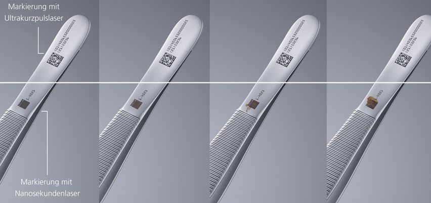 Corrosion test of a black marking application using TRUMPF products