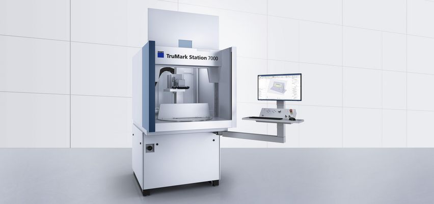 洞察 TruMark Station 7000 的内部——胜任大型任务的通快打标系统