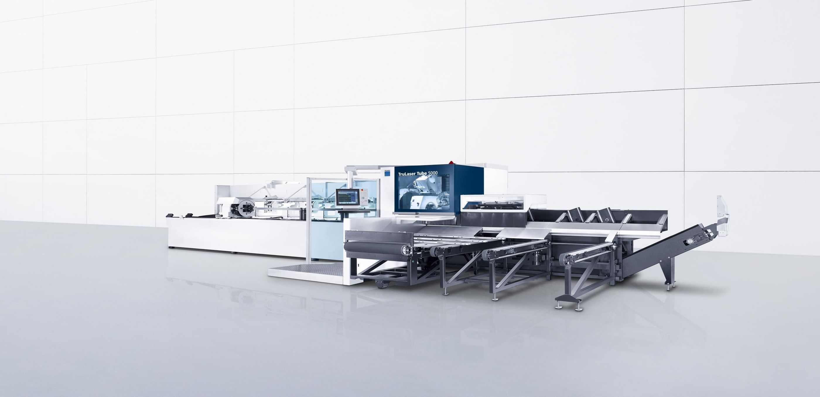 TruLaser Tube 5000 with part-removal station